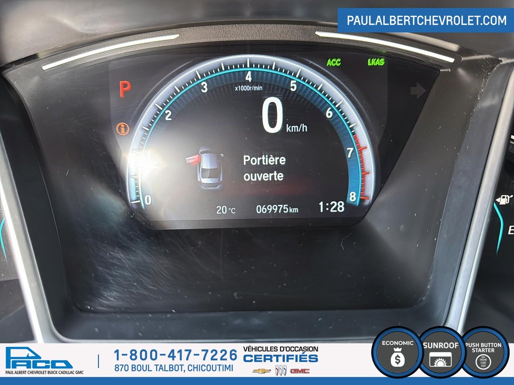 Honda Civic EX 2019 à Chicoutimi, Québec - 13 - w1024h768px