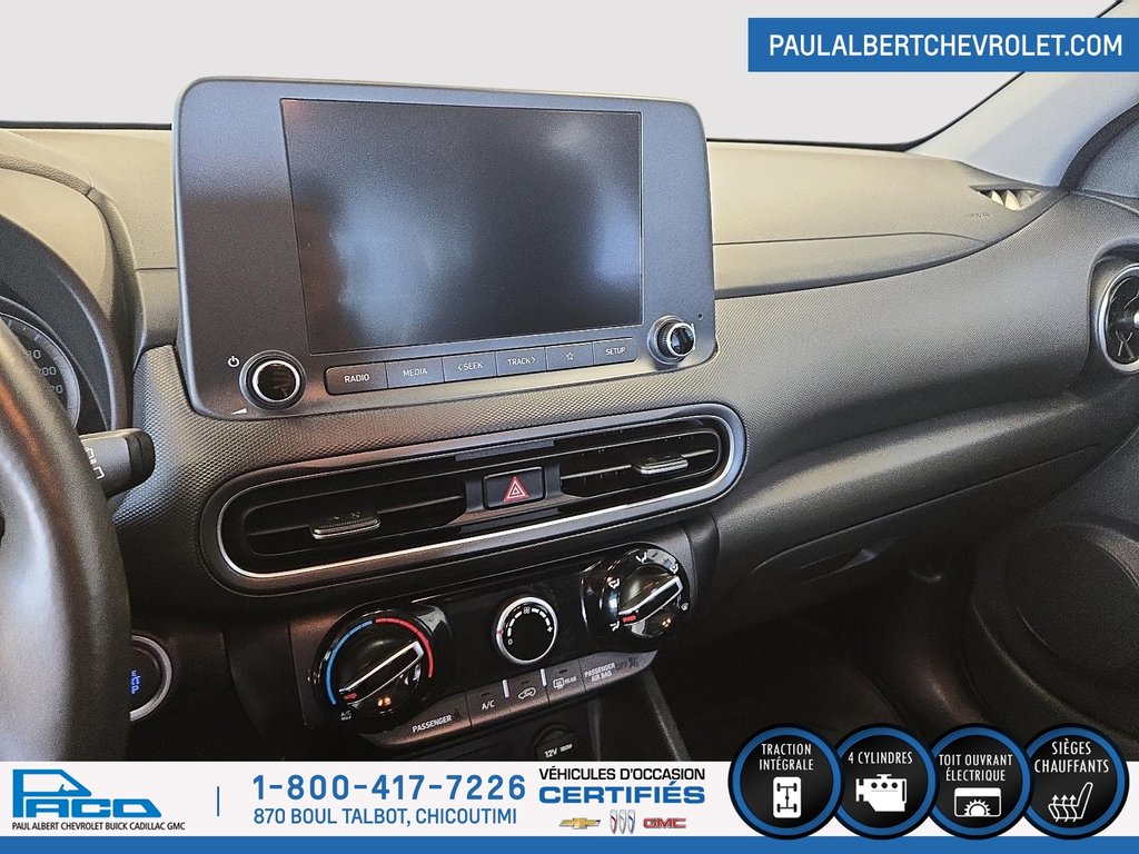 2022 Hyundai Kona PRIVILÉGIÉ in Chicoutimi, Quebec - 13 - w1024h768px