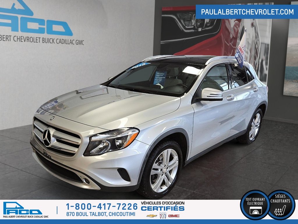 2015  GLA-Class 4DR GLA250 4MATIC in Chicoutimi, Quebec - 1 - w1024h768px