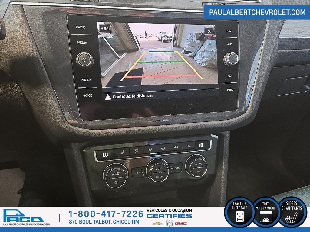 Volkswagen Tiguan 4DR 4MOTION COMFORT 2020 à Chicoutimi, Québec - 17 - w1024h768px