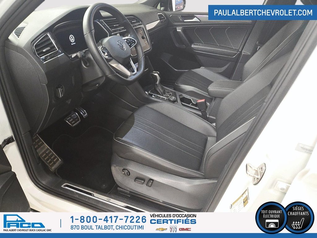 Tiguan COMFORTLINE R-LINE ÉDITION NOIRE 2023 à Chicoutimi, Québec - 7 - w1024h768px