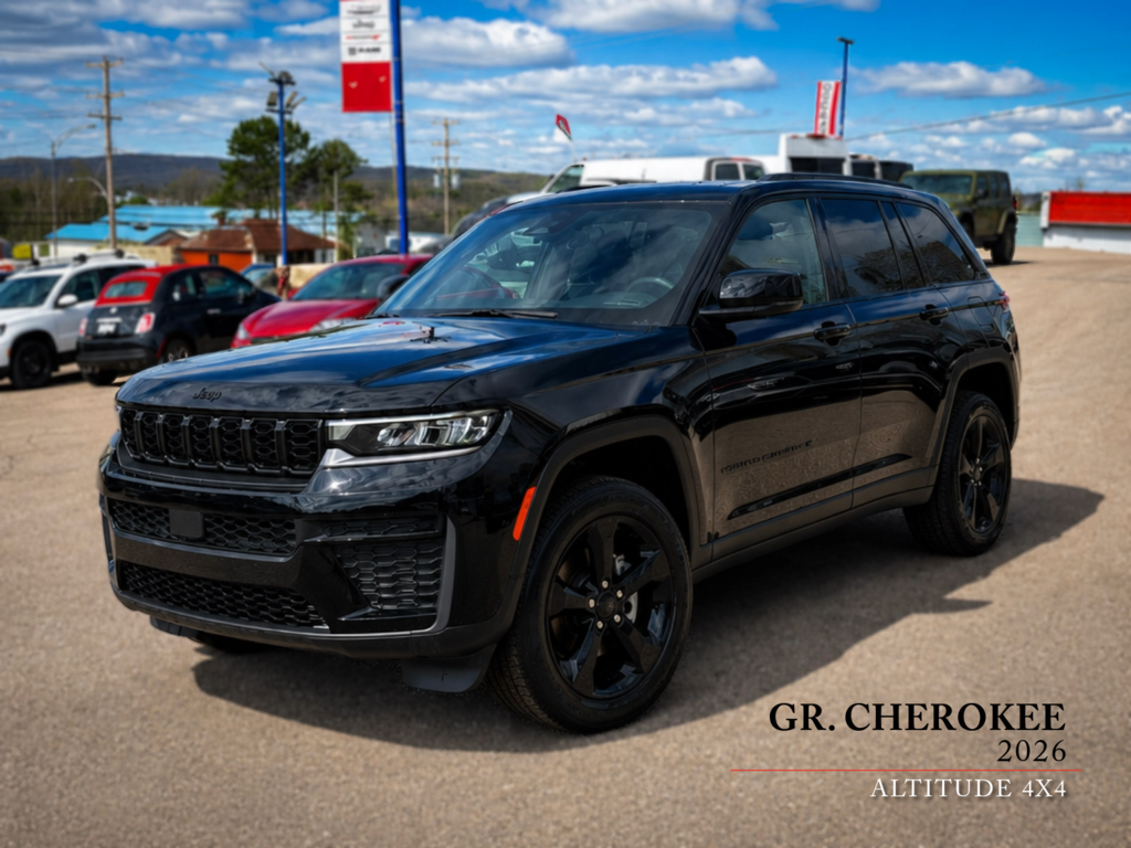 2026 Jeep Grand Cherokee ALTITUDE in Mont-Tremblant, Quebec - 1 - w1024h768px