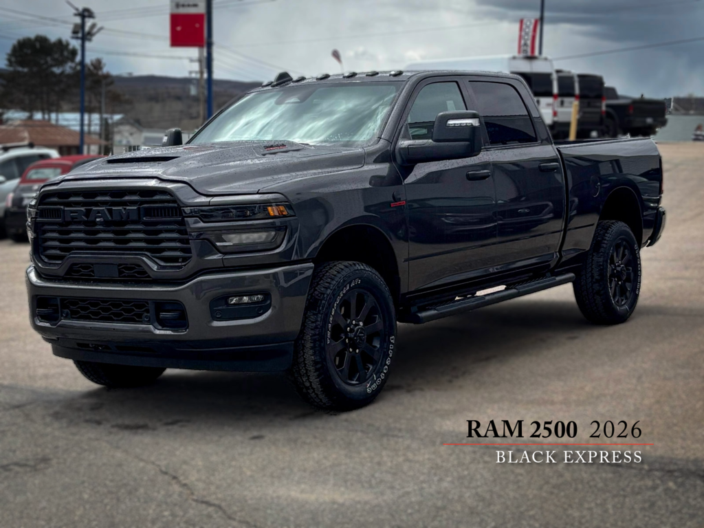 2026 Ram 2500 BLACK EXPRESS in Mont-Tremblant, Quebec - 1 - w1024h768px