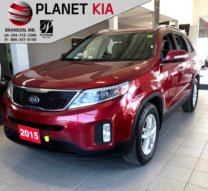 Planet Kia In Brandon 2015 Kia Sorento Lx Awd Premium Leather Seats 1e012a