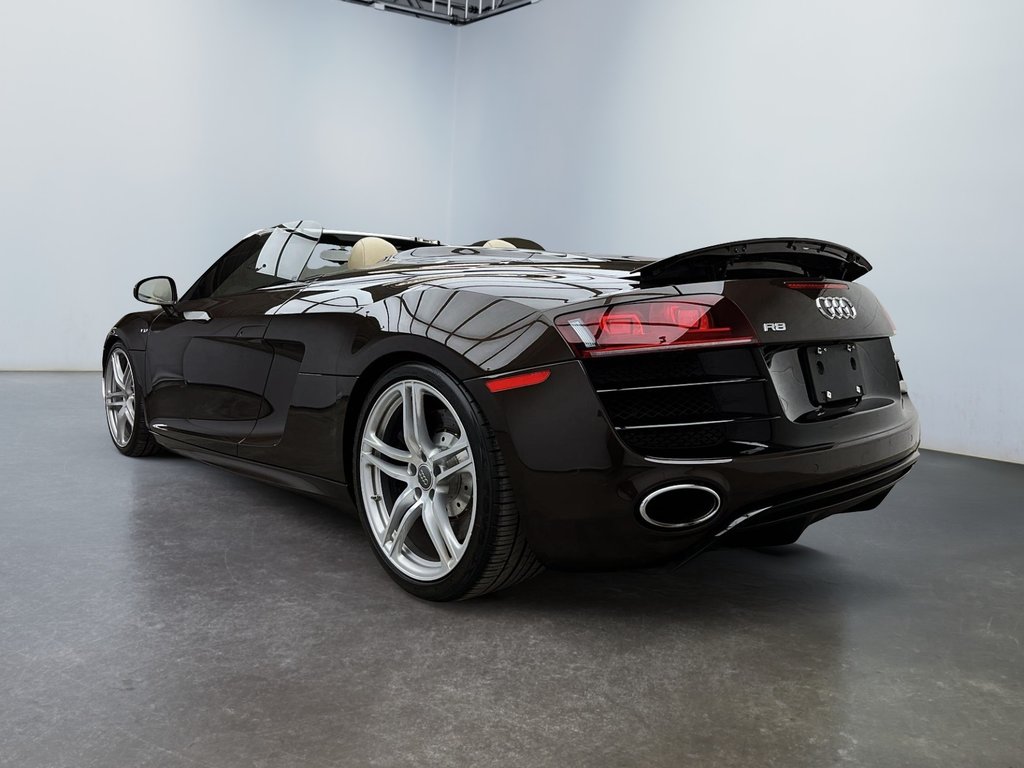 2011  R8 Spyder Auto 5.2L in Laval, Quebec - 6 - w1024h768px