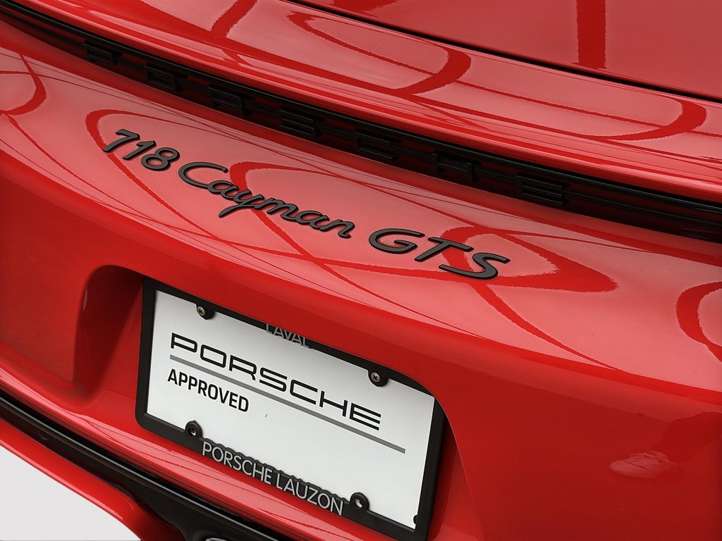 2018 Porsche 718 Cayman GTS Manual, BOSE in Laval, Quebec - 9 - w1024h768px