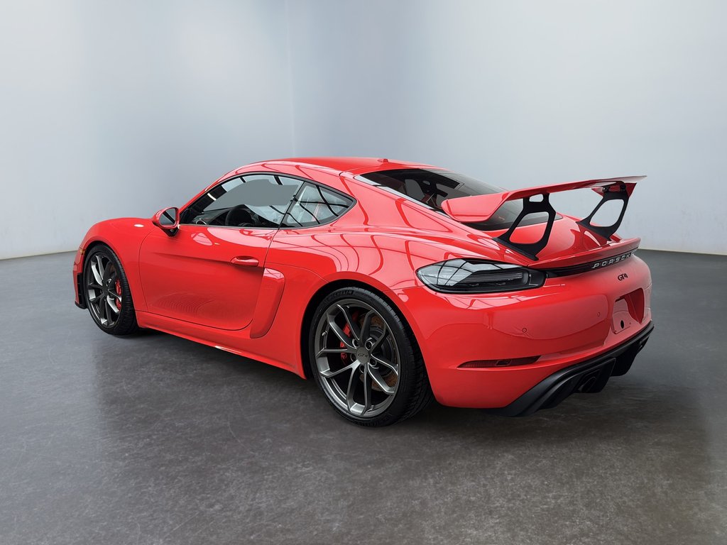 Porsche 718 Cayman GT4 Manual w/ Full Bucket Seats 2020 à Laval, Québec - 3 - w1024h768px