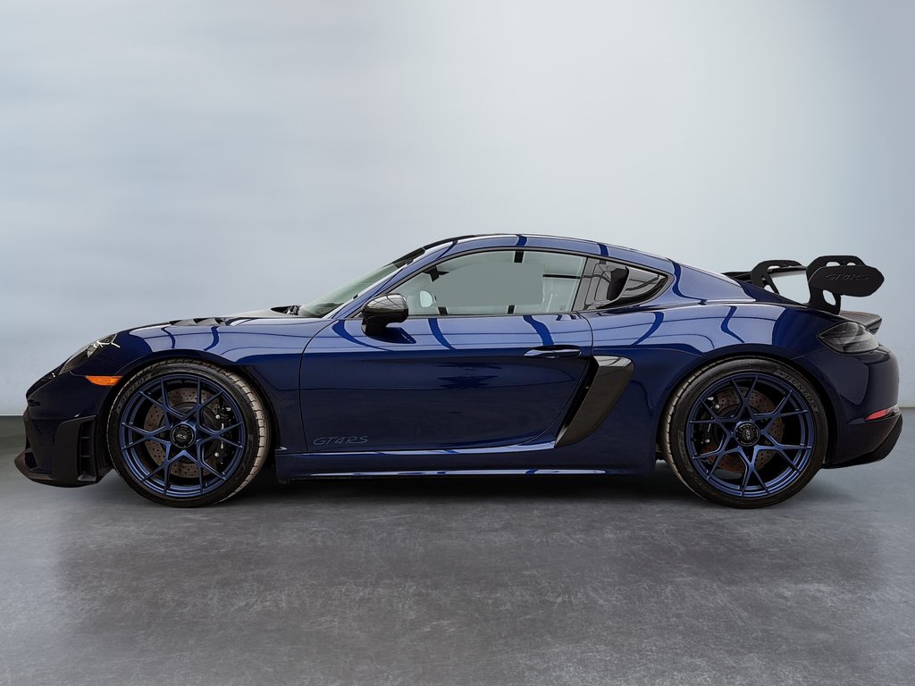 Porsche 718 Cayman GT4 RS Weissach Package 2024 à Laval, Québec - 2 - w1024h768px