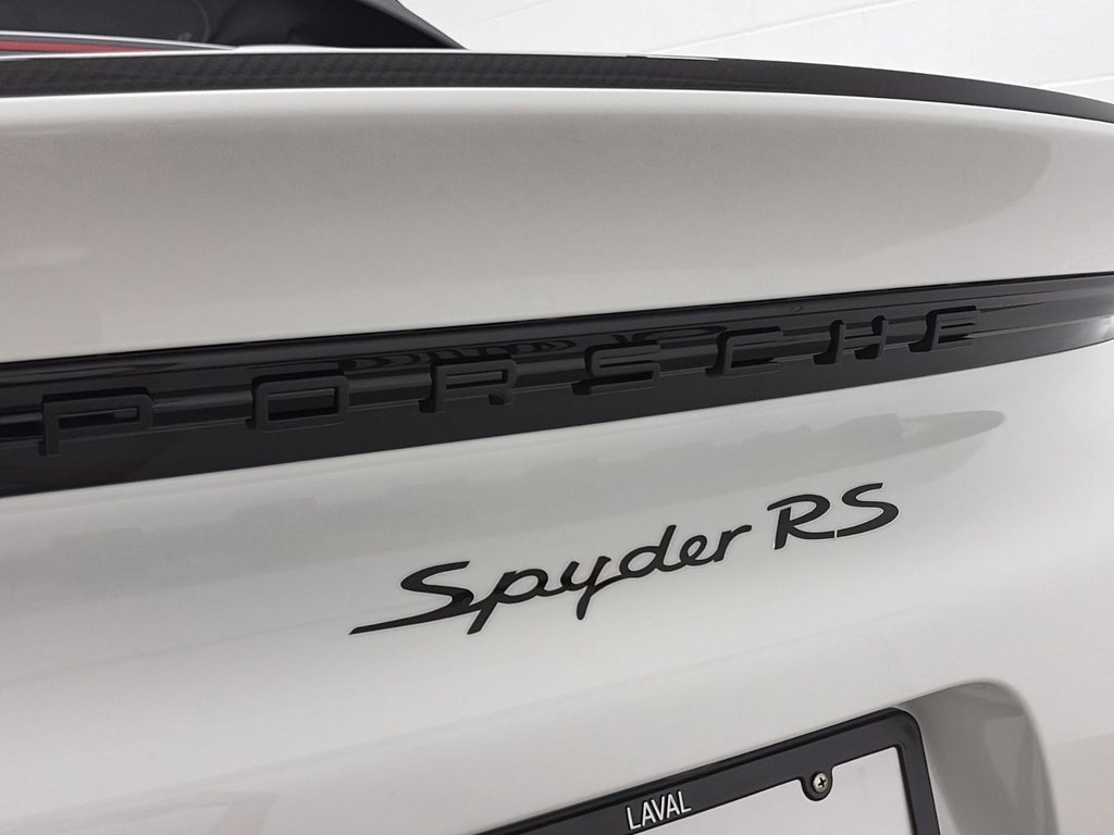 Porsche 718 Spyder RS 2025 à Laval, Québec - 14 - w1024h768px
