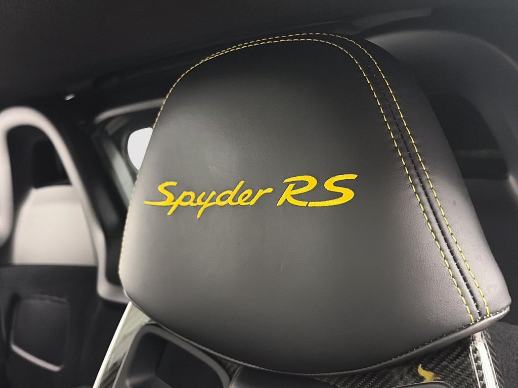 Porsche 718 Spyder RS 2025 à Laval, Québec - 25 - w1024h768px