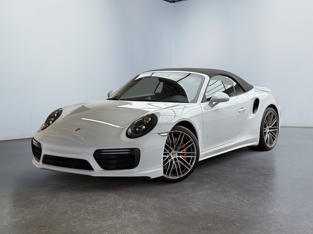 Porsche 911 Turbo Cabriolet w/Porsche Dynamic Chassis 2019 à Laval, Québec - 4 - w1024h768px