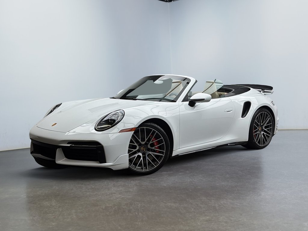 2021 Porsche 911 Turbo Cabriolet Turbo SportDesign Package in Laval, Quebec - 1 - w1024h768px