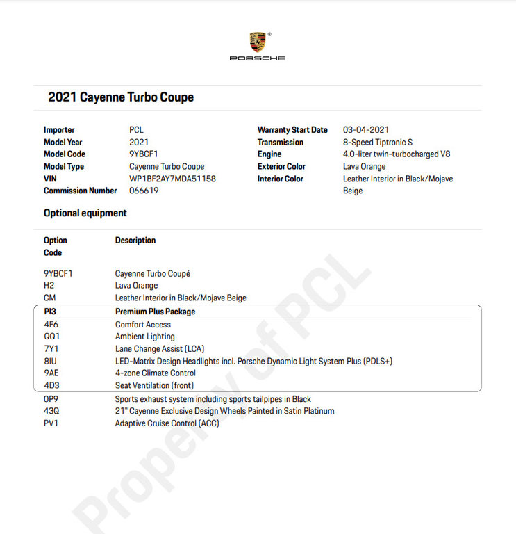 2021  Cayenne Turbo Coupe  Premium Plus Package in Laval, Quebec - 34 - w1024h768px