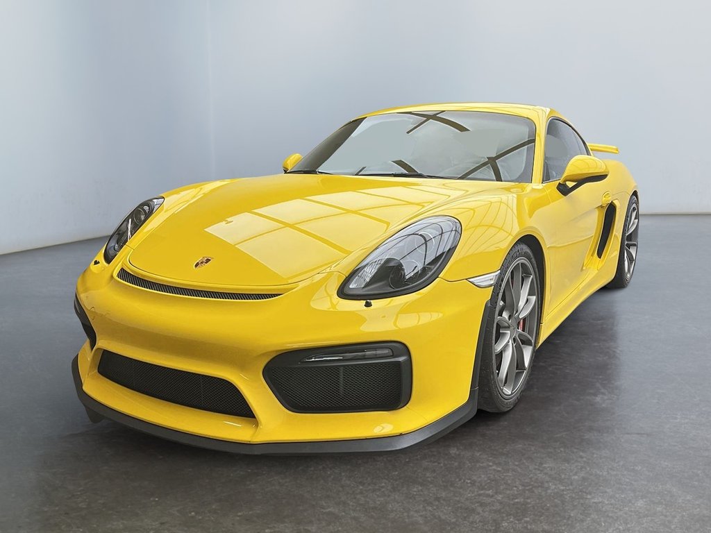 2016  Cayman GT4 MANUAL Sport Chrono Package in Laval, Quebec - 1 - w1024h768px