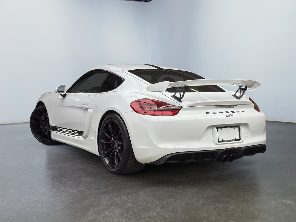 2016 Porsche Cayman GT4 manual Sport Chrono Pack in Laval, Quebec - 3 - w1024h768px