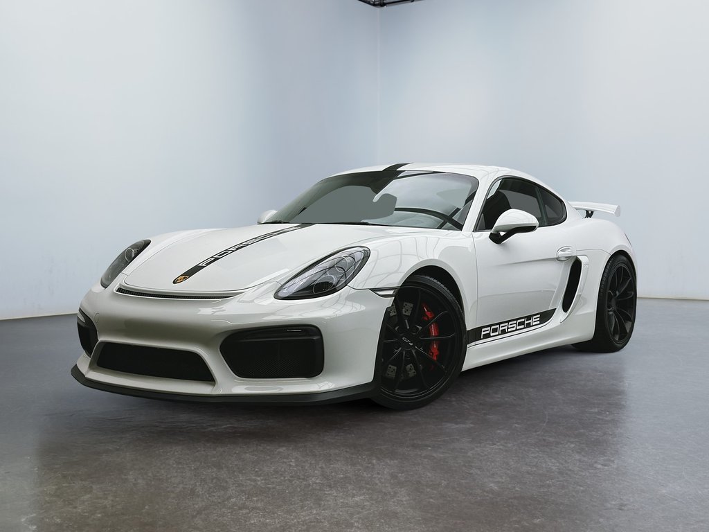 2016 Porsche Cayman GT4 manual Sport Chrono Pack in Laval, Quebec - 1 - w1024h768px