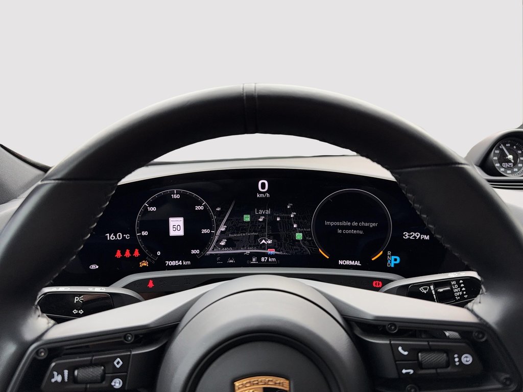 Porsche Taycan 4S  Premium Package,  Adaptive Cruise Control 2020 à Laval, Québec - 16 - w1024h768px