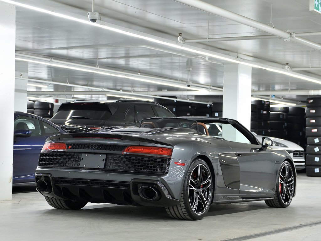 Audi R8 Spyder V10 performance quattro /sièges Sport 18 positions 2020 à Laval, Québec - 3 - w1024h768px