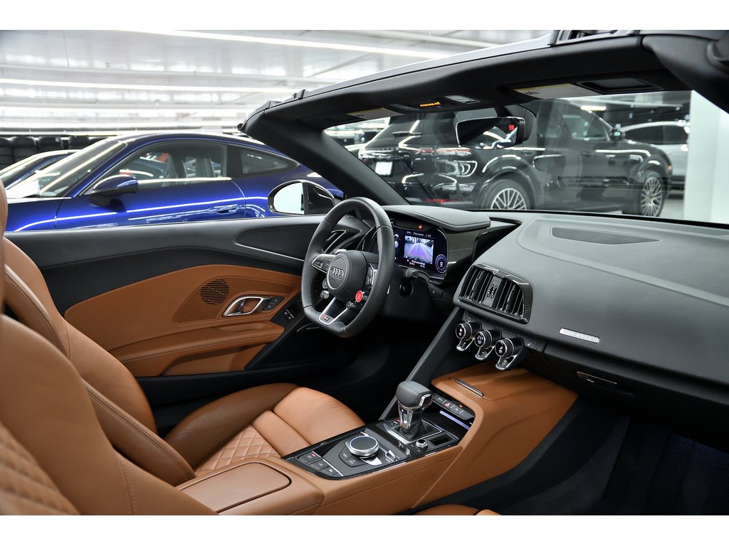 Audi R8 Spyder V10 performance quattro /sièges Sport 18 positions 2020 à Laval, Québec - 37 - w1024h768px