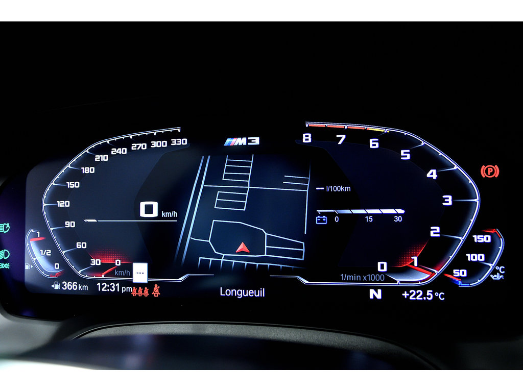 2022 BMW M3 Transmission Manuelle / Pneus neufs / Premium Pack in Laval, Quebec - 23 - w1024h768px