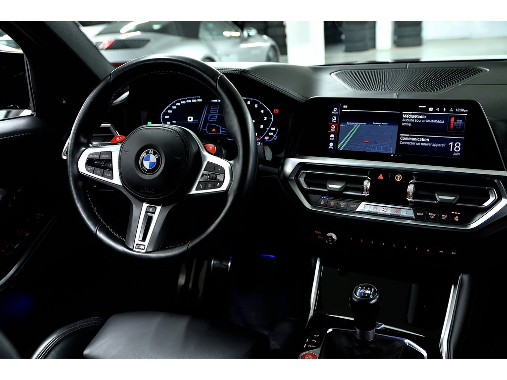 2022 BMW M3 Transmission Manuelle / Pneus neufs / Premium Pack in Laval, Quebec - 19 - w1024h768px