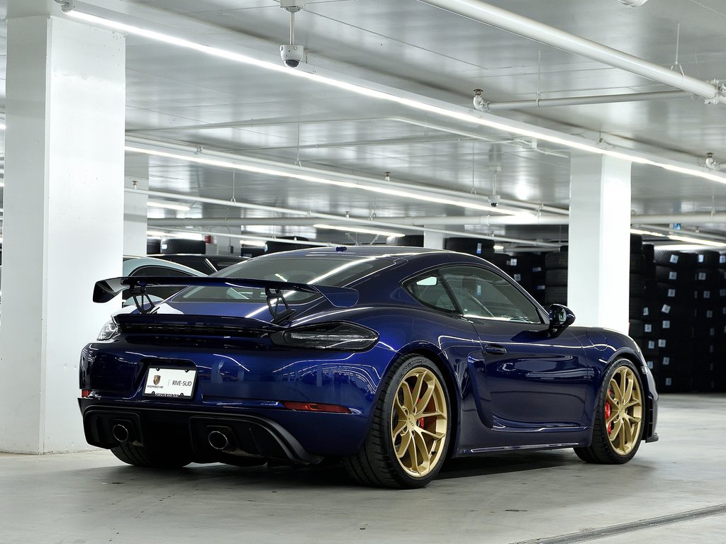 Porsche 718 Cayman GT4 Coupe / LED / Sport Chrono / BOSE 2022 à Laval, Québec - 3 - w1024h768px