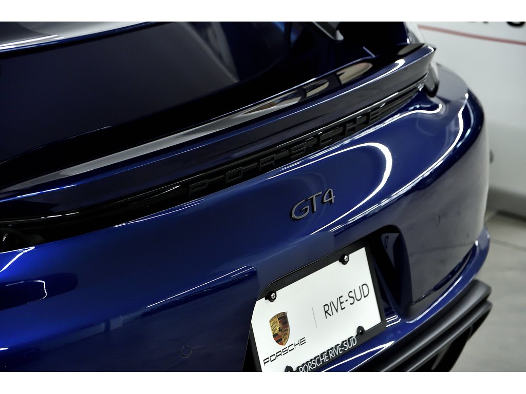 Porsche 718 Cayman GT4 Coupe / LED / Sport Chrono / BOSE 2022 à Laval, Québec - 12 - w1024h768px