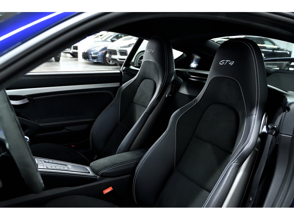 Porsche 718 Cayman GT4 Coupe / LED / Sport Chrono / BOSE 2022 à Laval, Québec - 17 - w1024h768px