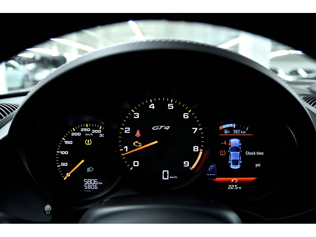 Porsche 718 Cayman GT4 Coupe / LED / Sport Chrono / BOSE 2022 à Laval, Québec - 21 - w1024h768px