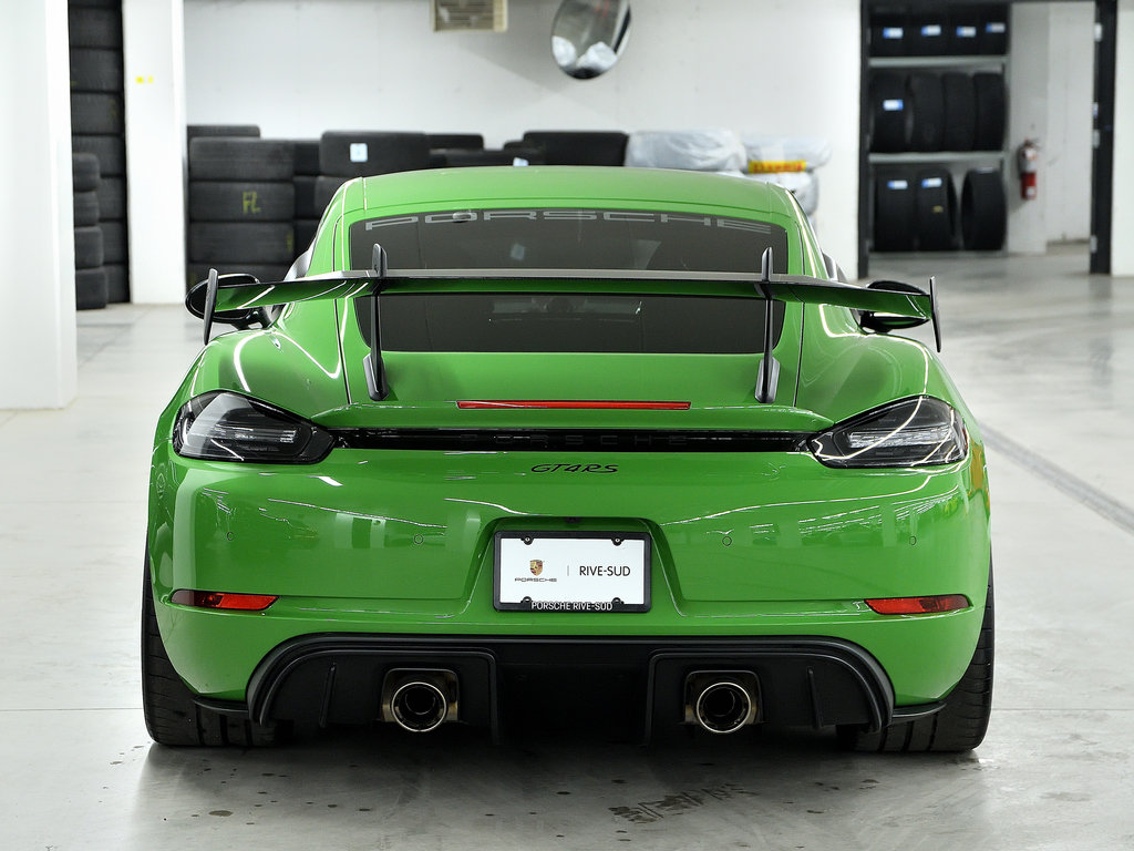 Porsche 718 Cayman GT4 RS / Weissach Package / Magnesium Wheels 2023 à Laval, Québec - 12 - w1024h768px