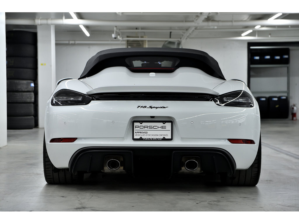 2020 Porsche 718 Spyder Transmission Manuelle / BOSE in Laval, Quebec - 4 - w1024h768px