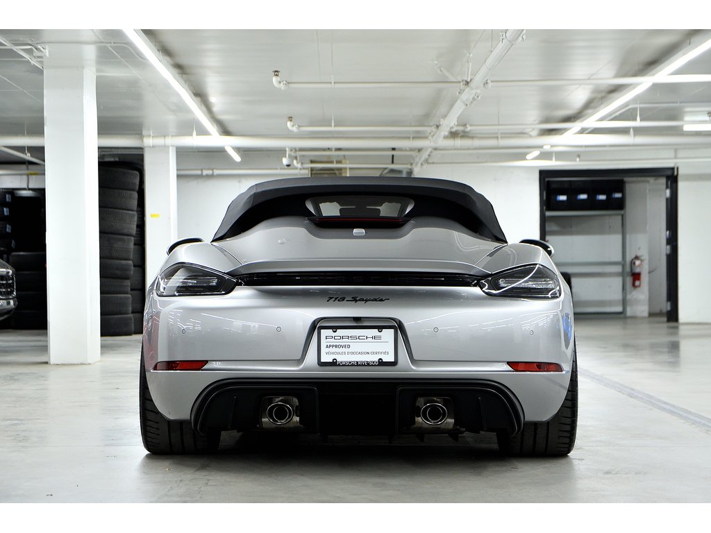 Porsche 718 Spyder Manual 6 speed / Spyder Classic Pack / BOSE 2020 à Laval, Québec - 5 - w1024h768px