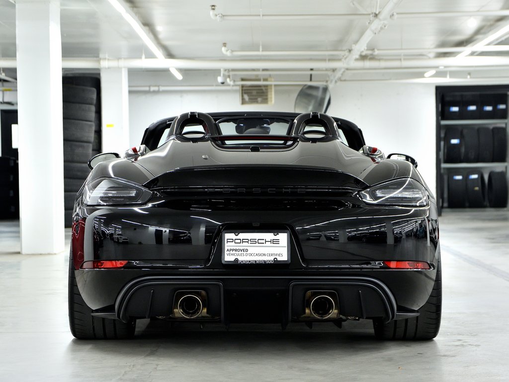 Porsche 718 Spyder Weissach Package / PCCBs / BOSE / 18 ways seats 2025 à Laval, Québec - 4 - w1024h768px