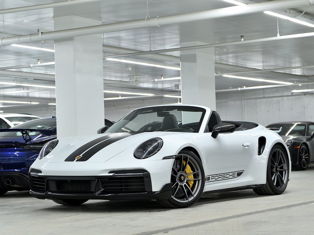 Porsche 911 Turbo S Cab / Sport Pack / PASM / Sport Exhaust 2021 à Laval, Québec - 1 - w1024h768px