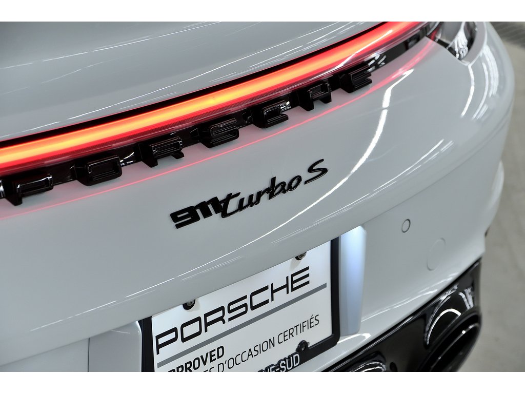 Porsche 911 Turbo S Cab / Sport Pack / PASM / Sport Exhaust 2021 à Laval, Québec - 42 - w1024h768px