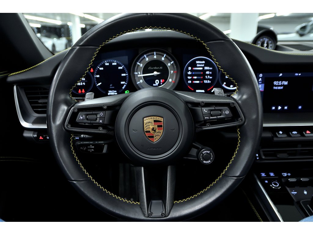 Porsche 911 Turbo S Cab / Sport Pack / PASM / Sport Exhaust 2021 à Laval, Québec - 18 - w1024h768px