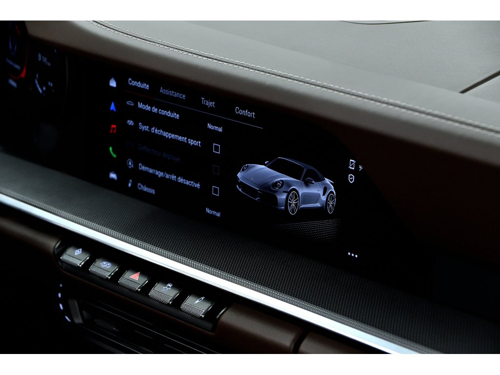 Porsche 911 Turbo Cabriolet / Sport Exhaust / 18 Ways / BOSE 2022 à Laval, Québec - 35 - w1024h768px