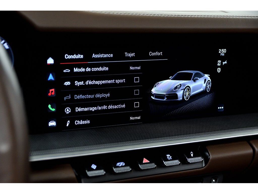 Porsche 911 Turbo Cabriolet / Sport Exhaust / 18 Ways / BOSE 2022 à Laval, Québec - 26 - w1024h768px