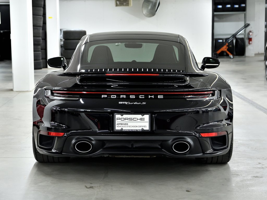 Porsche 911 Turbo S / Sport Exhaust / PCCBs / PASM / BOSE 2023 à Laval, Québec - 43 - w1024h768px