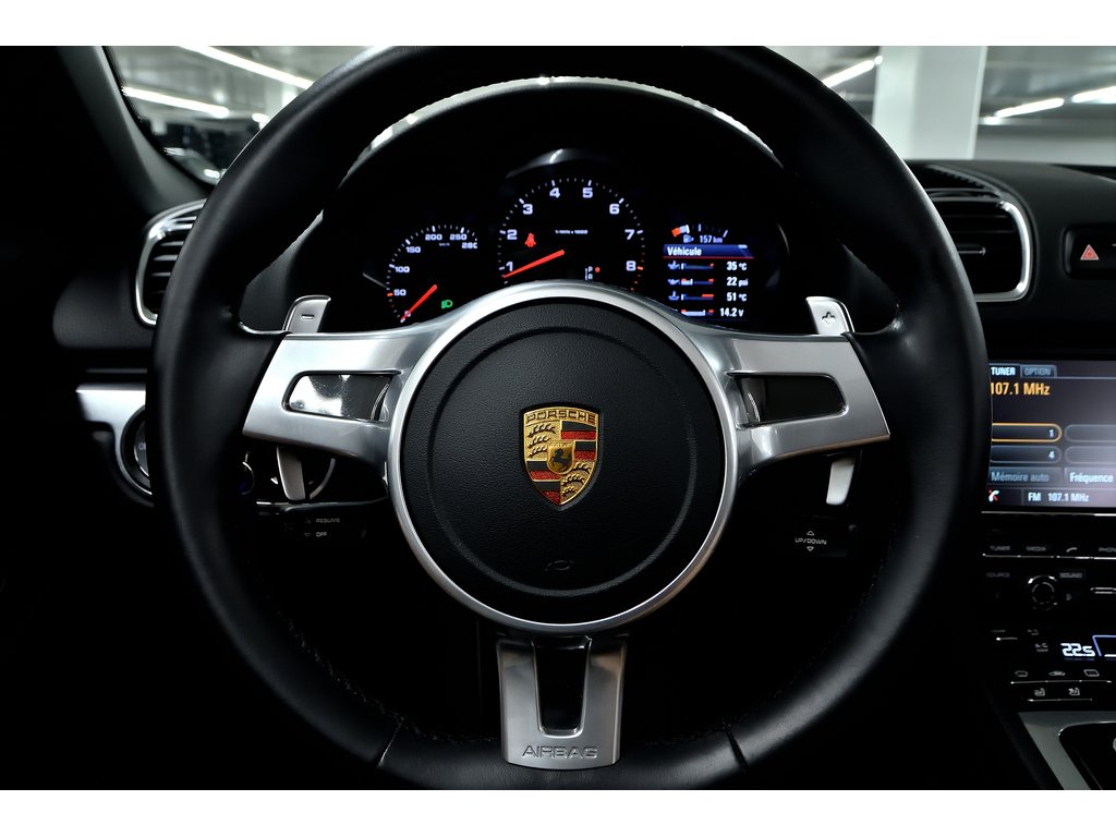 2016 Porsche Boxster Black Edition / Sport Exhaust / BOSE in Laval, Quebec - 17 - w1024h768px