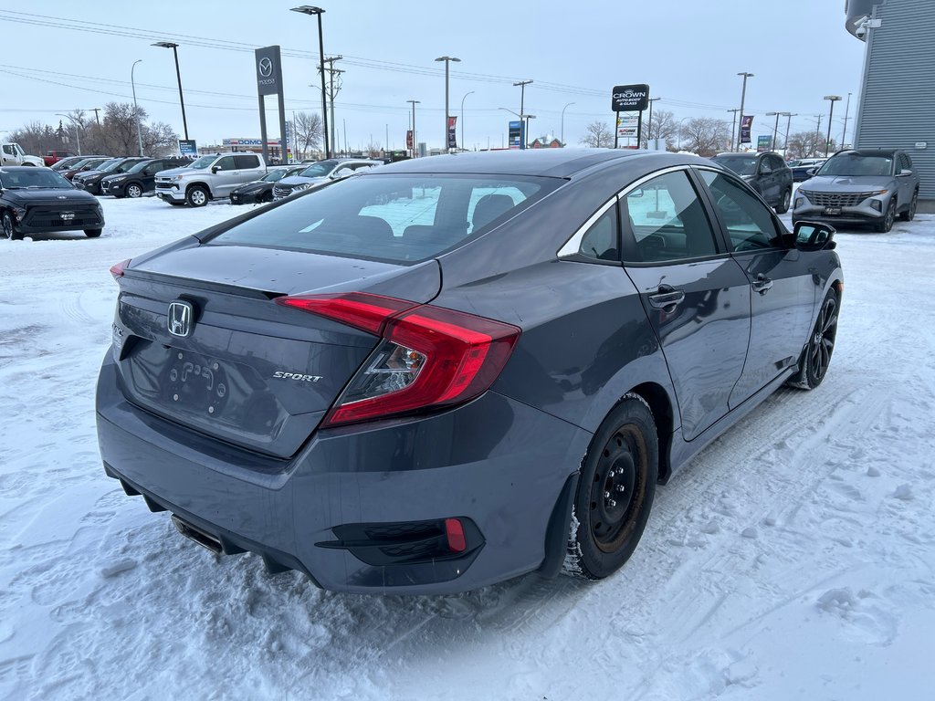2019 Honda Civic Sedan SPORT in Winnipeg, Manitoba - 6 - w1024h768px