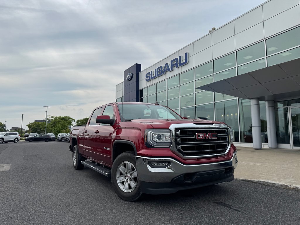 GMC Sierra 1500 5.3L SLE 4X4 Crew Cab Hitch 2 pouces 2018 à Sainte-Julie, Québec - 1 - w1024h768px