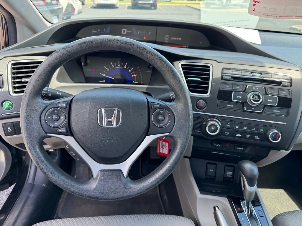 2014 Honda Civic Sedan LX Sièges chauffants Bluetooth in Sainte-Julie, Quebec - 7 - w1024h768px