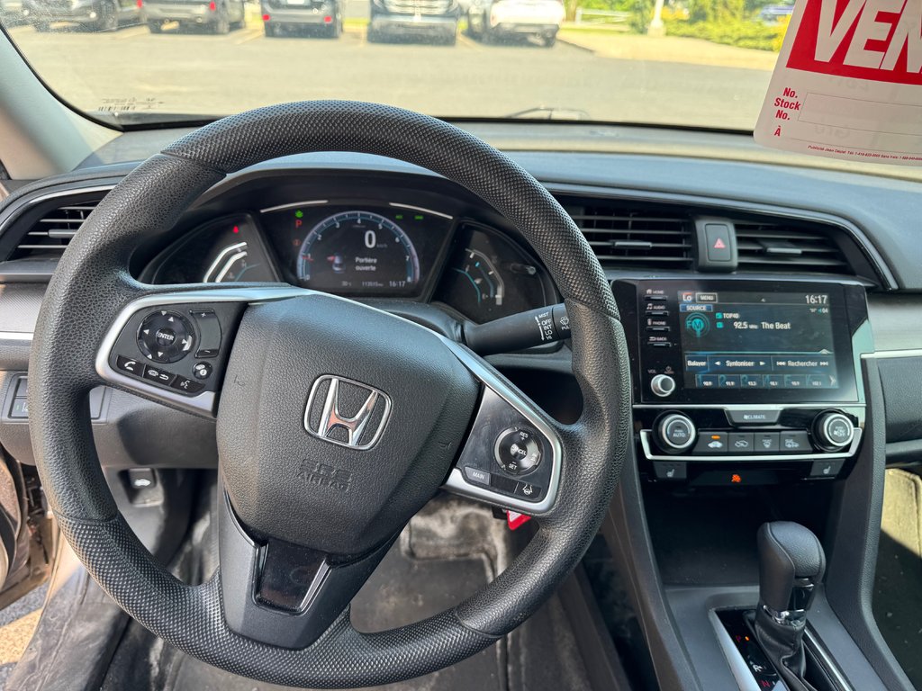 Honda Civic Sedan LX Sièges chauffants Bluetooth Mags 2019 à Sainte-Julie, Québec - 7 - w1024h768px