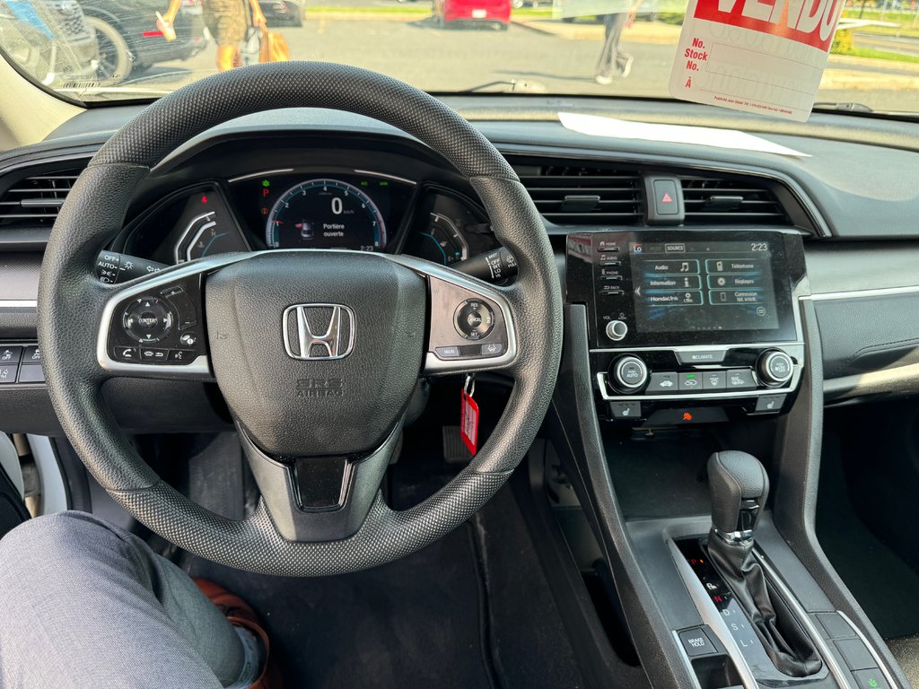 2020  Civic Sedan LX Carplay Sièges chauffants Caméra de recul in Sainte-Julie, Quebec - 7 - w1024h768px