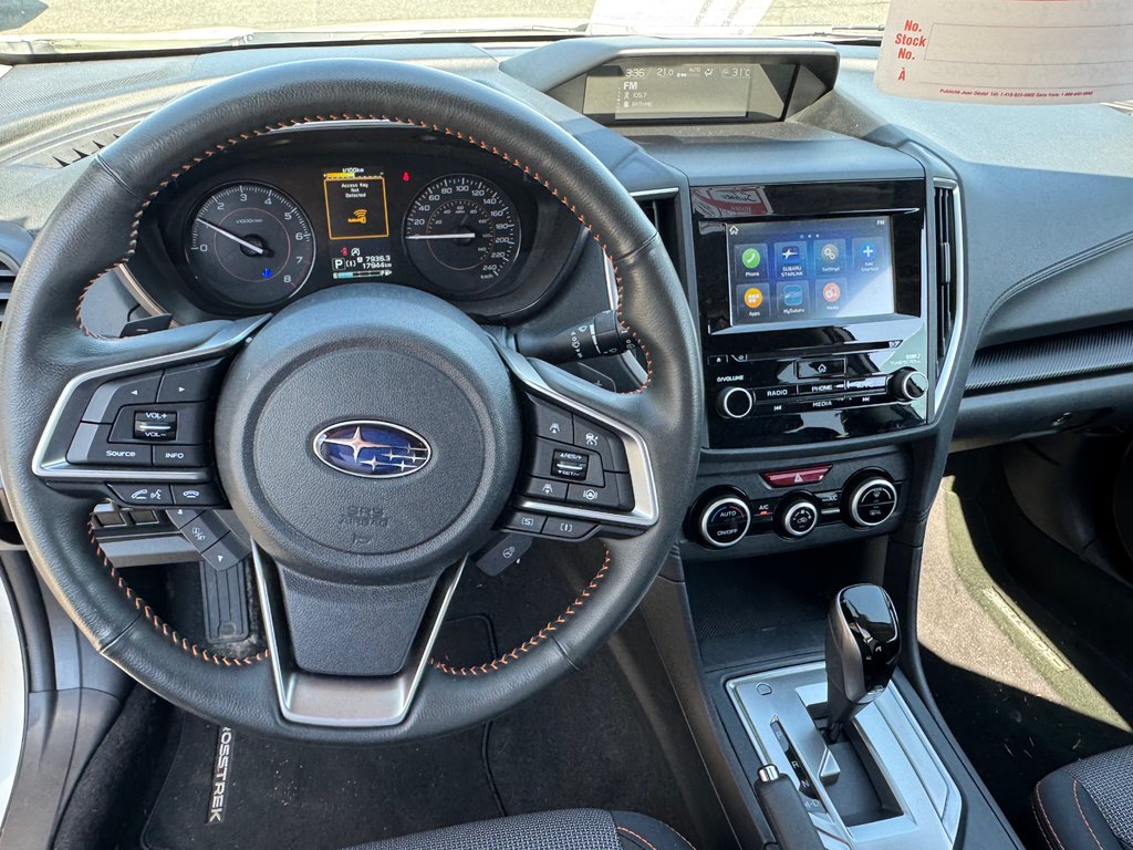 Subaru Crosstrek Tourisme Volant chauffant Carplay Caméra de recul 2023 à Sainte-Julie, Québec - 8 - w1024h768px