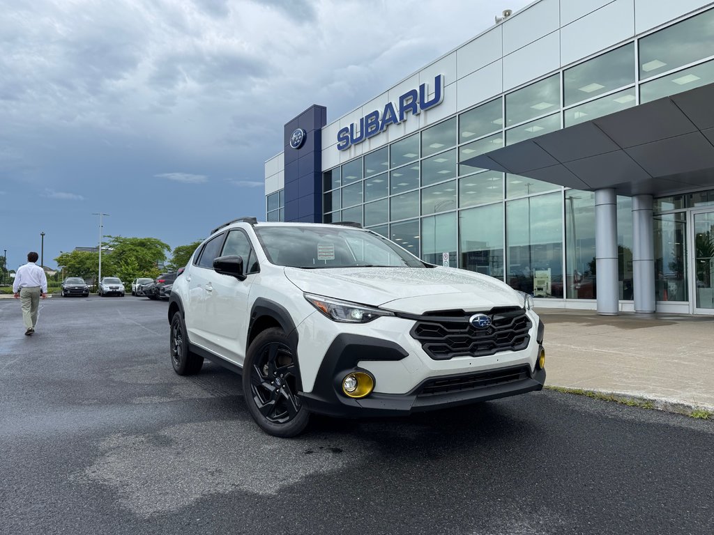 Subaru Crosstrek Onyx 2.5l Carplay Volant chauffant Bluetooth 2024 à Sainte-Julie, Québec - 1 - w1024h768px