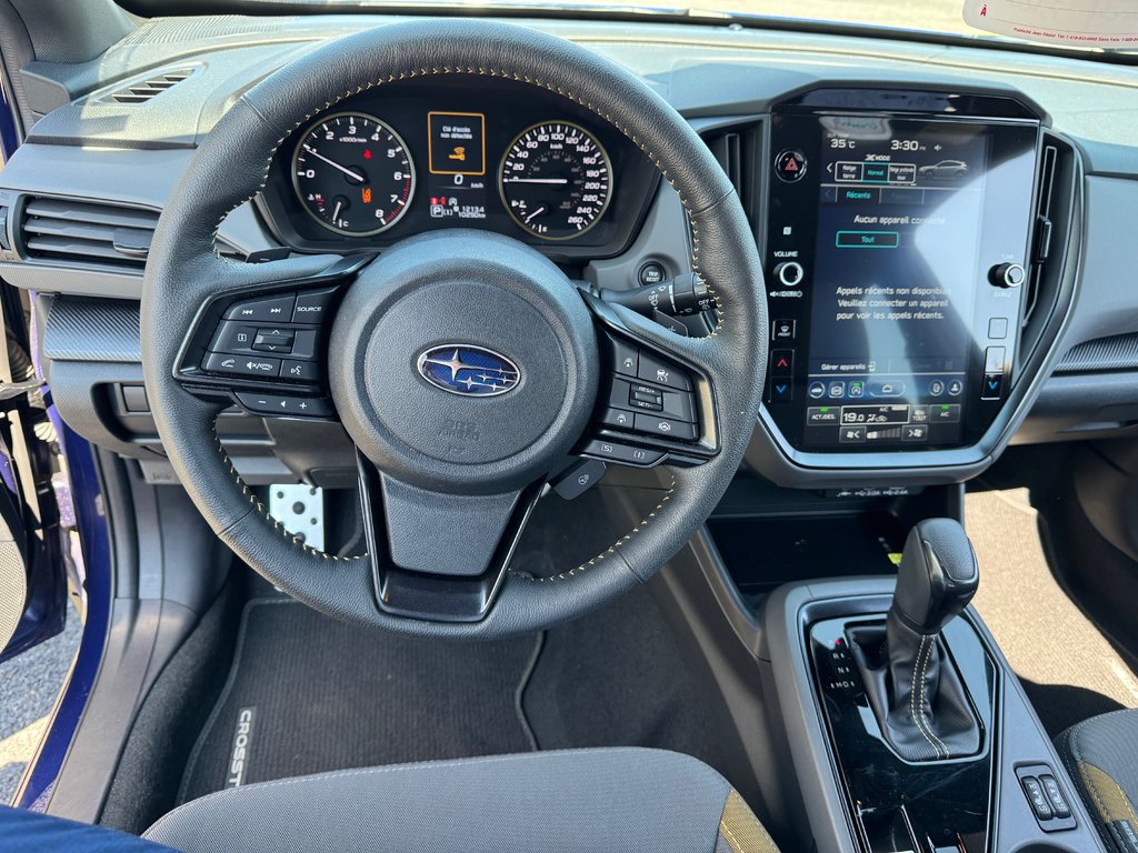 Subaru Crosstrek Onyx 2.5L Volant chauffant Carplay Toit ouvrant 2024 à Sainte-Julie, Québec - 7 - w1024h768px