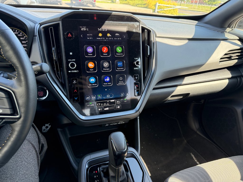 2025 Subaru Crosstrek Onyx 2.5L Volant chauffant Carplay Toit ouvrant in Sainte-Julie, Quebec - 6 - w1024h768px
