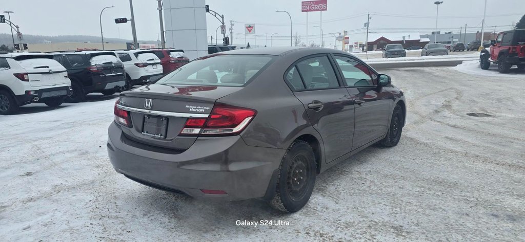 2013 Honda CIVIC SDN LX in Rivière-du-Loup, Quebec - 6 - w1024h768px